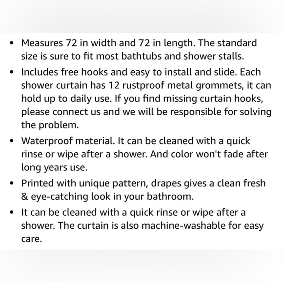 Cloth Monstera Botanical Tropical Shower Curtain - Picture 9 of 14